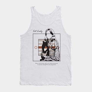 Cat Lady version 8 Tank Top